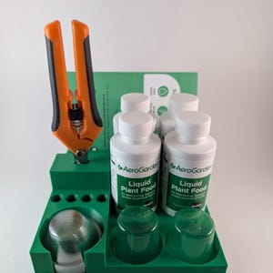 AeroGarden Accessories Stand - Organized Storage for Hydroponic Supplies