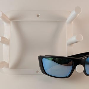 Sunglasses Holder - Wall Organizer for 6 or 10 Pairs
