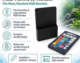 RGB Remote Holder - Works for Many Standard RGB remotes