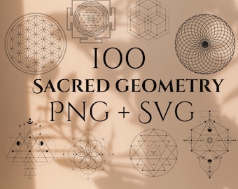 Sacred Geometry SVG bundle , Minimalistic SVG, Tattoo Svg, svg png files, Geometry Svg, Mandala Svg, sacred geometry symbols svg png