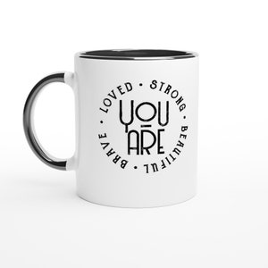 Inspirational Christian Mug: Religious Gift, Bible Verse