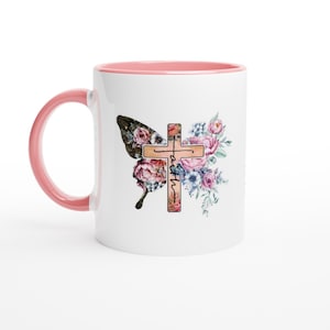 Faith Mug, Bible Verse, Christian Mug, Religious Gift,