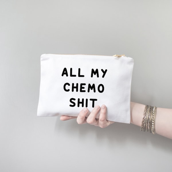Toda mi mierda de quimioterapia Bolsos de mano