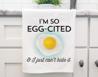Soy una toalla de cocina tan citada por huevos