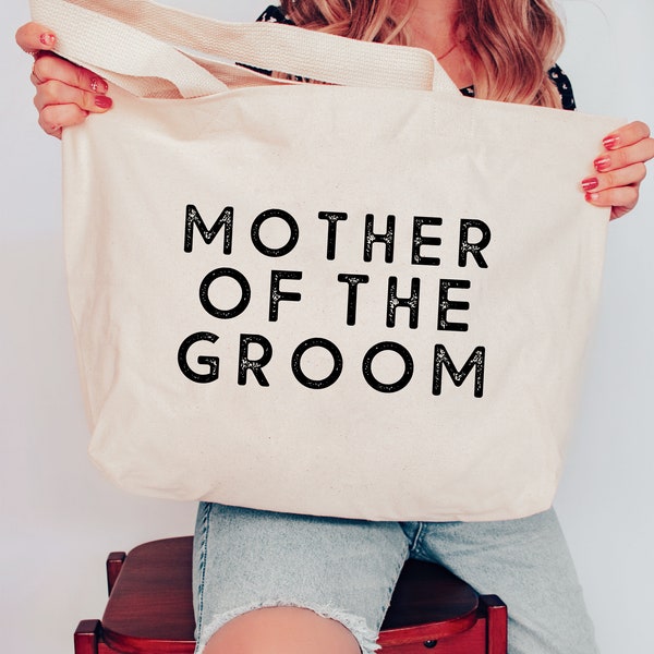 Mother of the Groom Tote Bag with 2 Sizes