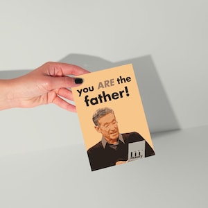 Vatertagskarte Du bist der Vater Grußkarte