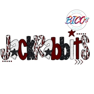 Jackrabbits Brushstroke Alpha, Maroon, High Res PNG, Design Only **Mockup Visual Purpose only**-Commercial Use allowed