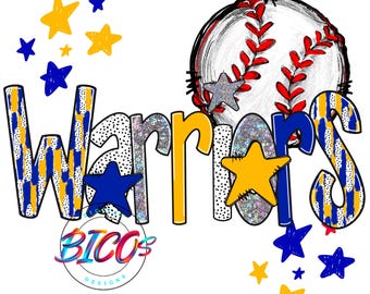 Warriors, Custom High Res PNG, Design Only **Mockup Visual Purpose only**-Commercial Use