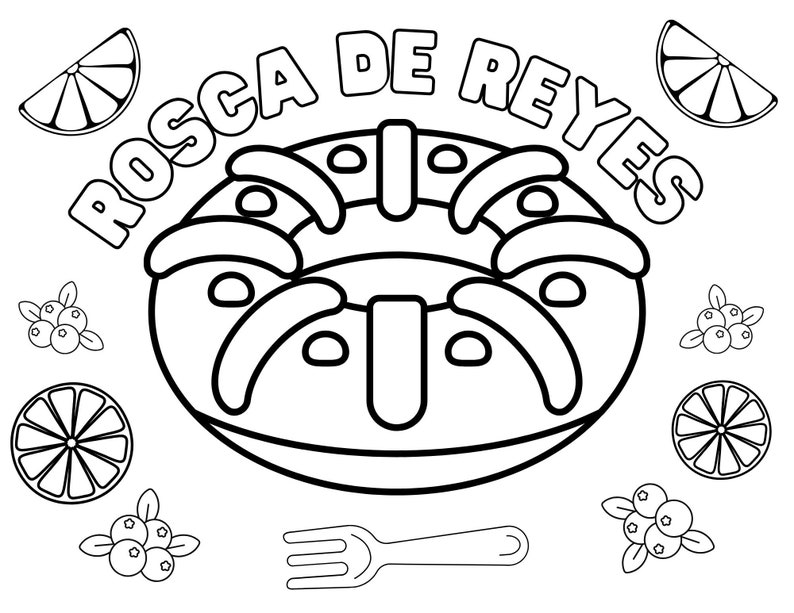 Día De Los Reyes Magos/three Kings Day Printable Spanish Coloring ...
