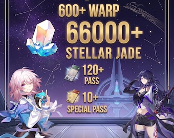 EU-ASIA Honkai: Star Rail 66000+ Jade Reroll-konto
