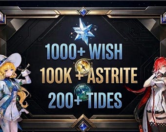 EU - NA Wuthering Waves 100.000+ Astrite Reroll Acc