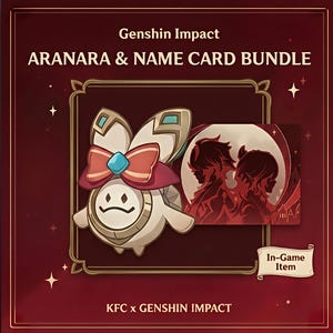 Genshin Impact / Codice per la carta nome e per l'animale domestico Aranara / Tutti i server / Consegna rapida