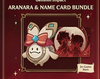 Genshin Impact | Namnkort och Aranara-kod för husdjur | Alla serveringsställen | Snabb leverans