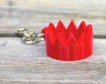 Runescape Party Hat Keychain: 3D Printed Retro Gift