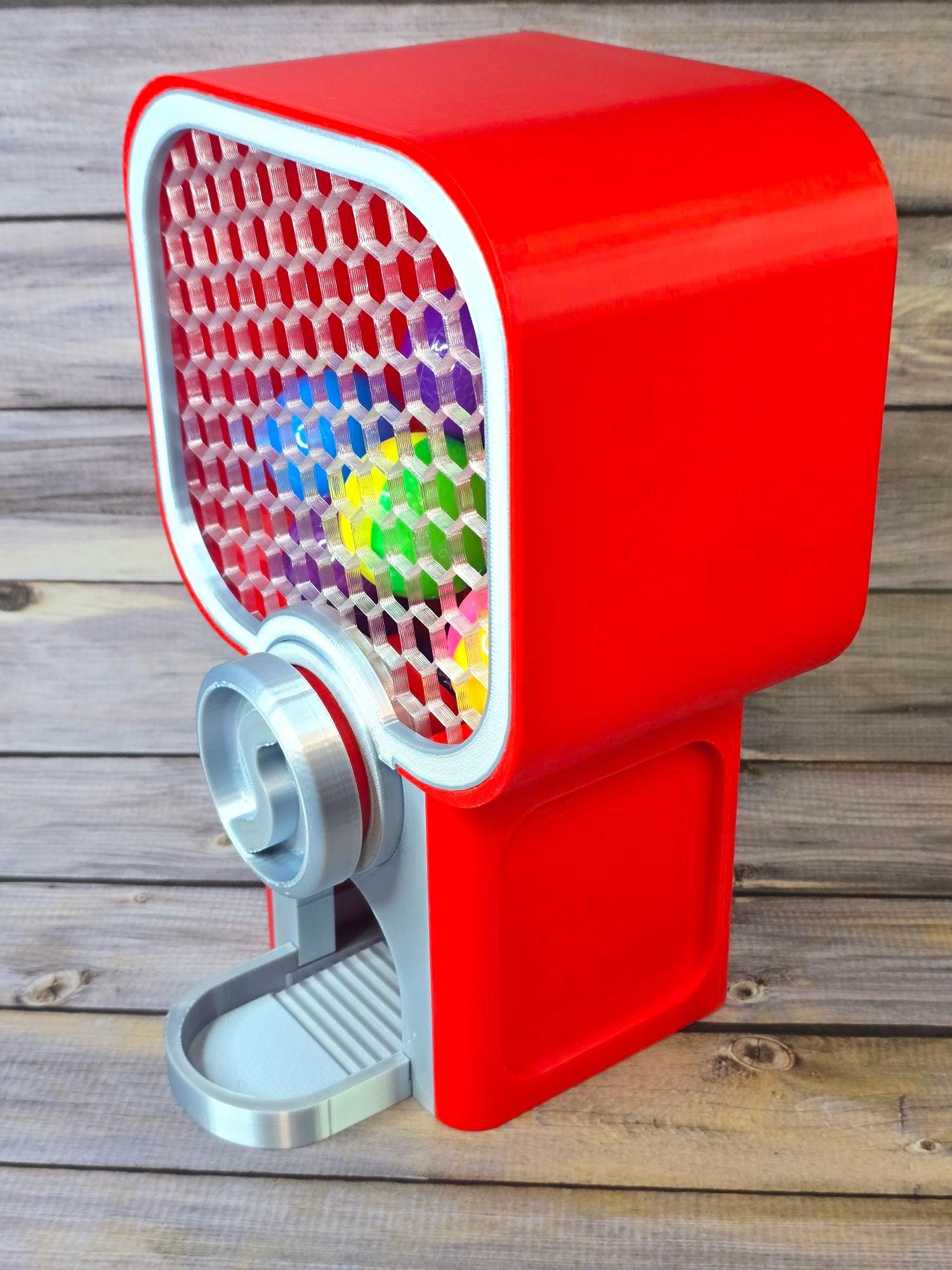 Toy Sampler Machine 3D Printed Mini Toy Vending Machine: Gashapon Capsule Dispenser - Etsy