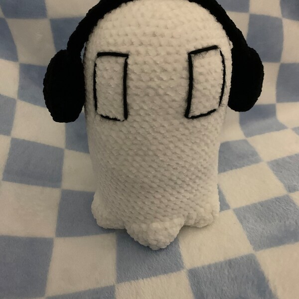 Napstablook Crochet Plush From Undertale