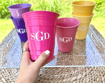 thumbnail image 2 of Disposable Plastic Cups 12 Oz Colored Durable Party Cups Bpa Free 600 Pack For Gatherings And 2 of 11