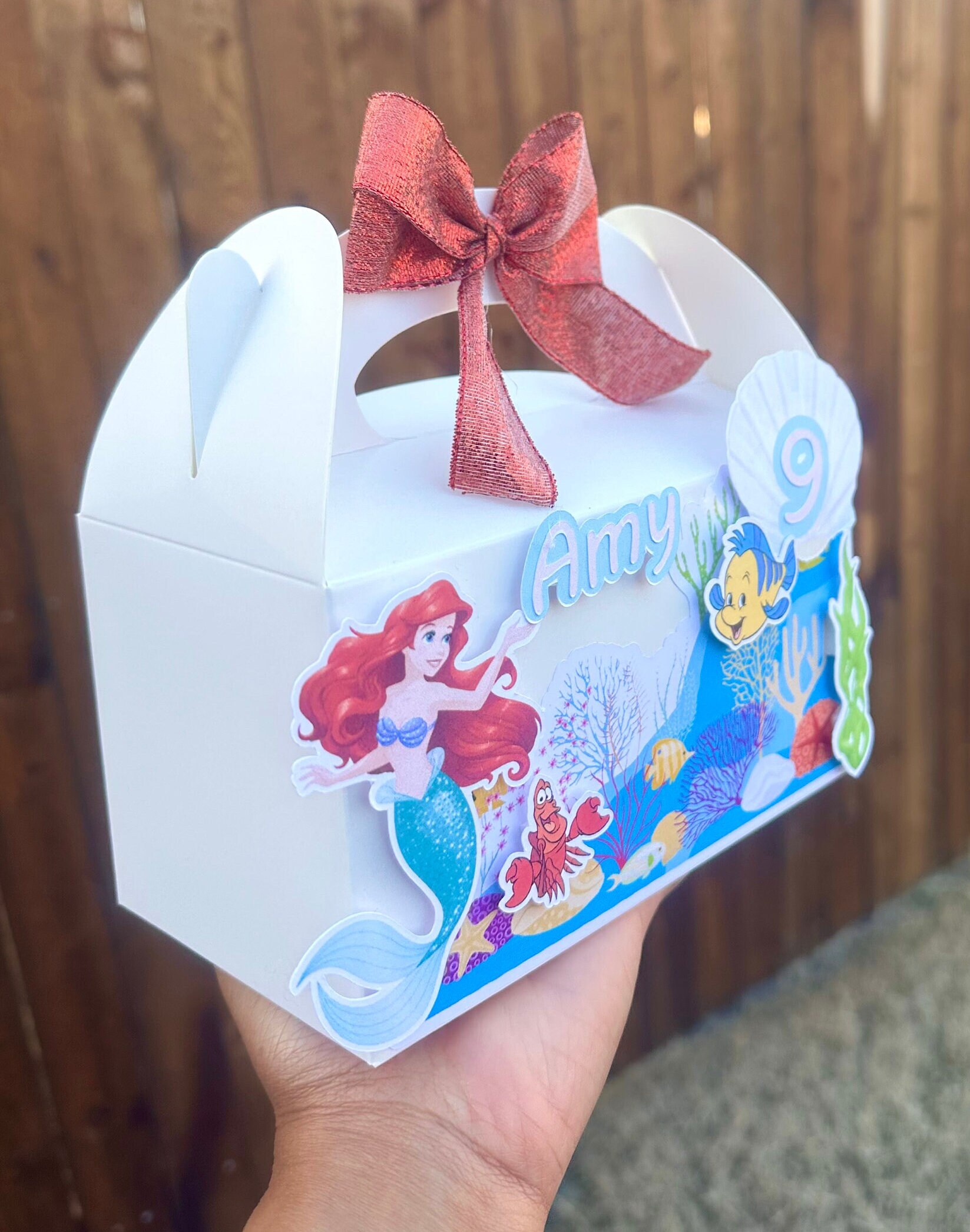 Little Mermaid Ariel Inspired, Princess Ariel, Boxes Princes Mermaid ...