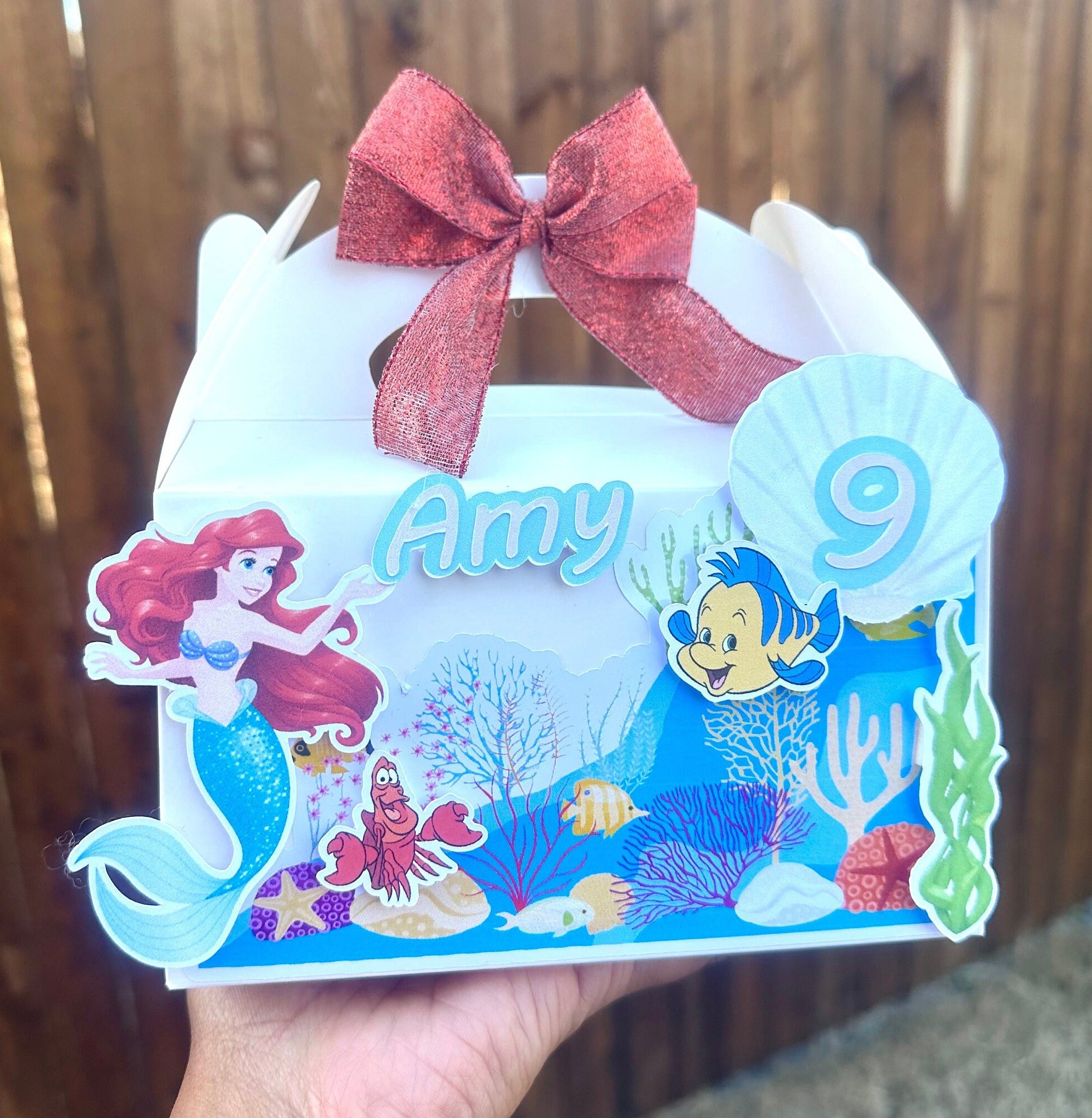 Little Mermaid Ariel Inspired, Princess Ariel, Boxes Princes Mermaid ...