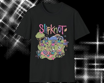 Slipknot T-Shirt,Heavy Metal T-Shirt,Metal T-Shirt Gift,Punk T-Shirt,Heavy Metal Clothingi,Slipknot clothing,Cute T-Shirt,Cute Metal