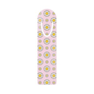 Pink Daisy Clip | Metallic Floral Bookmark for Book Lovers