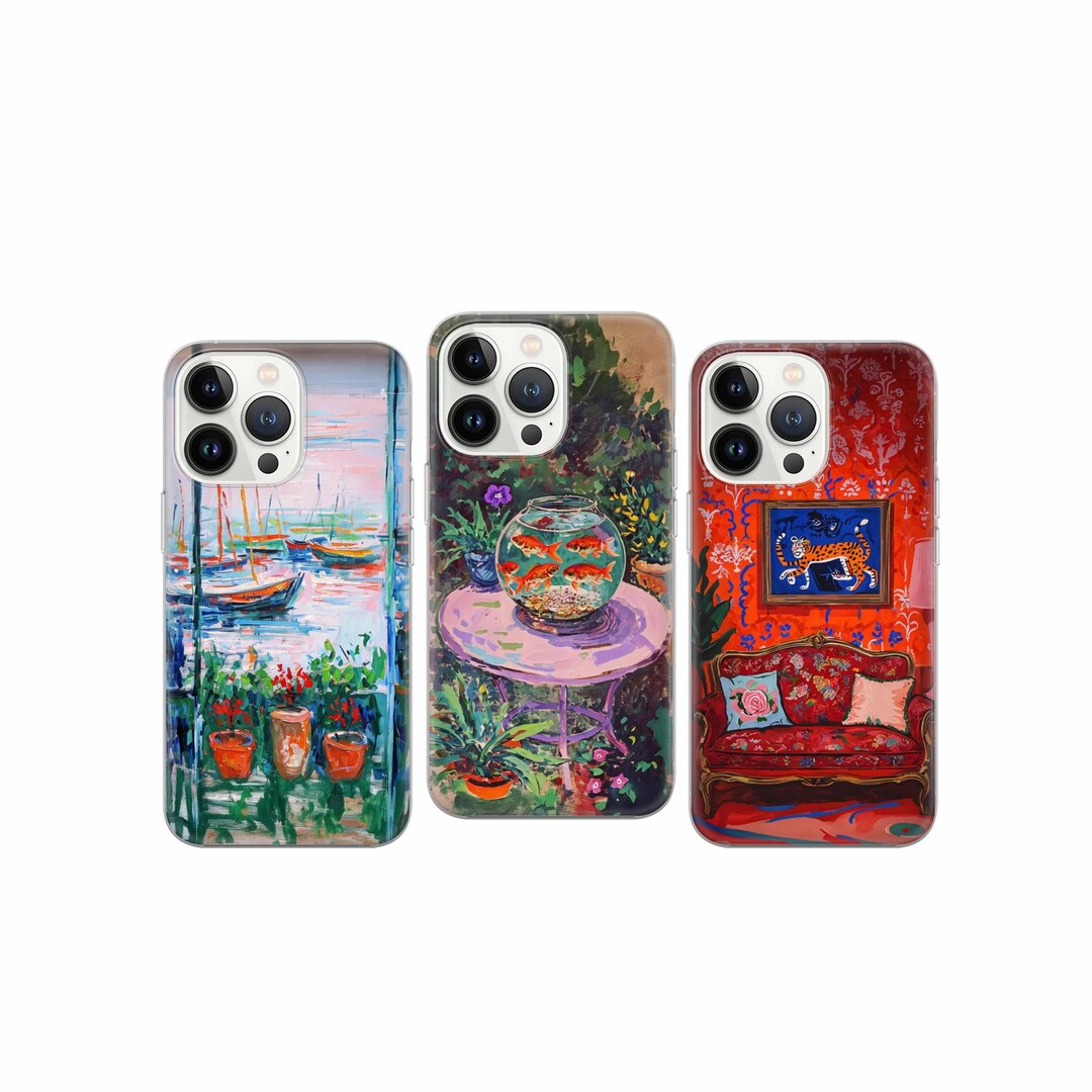 Aesthetic Impressionism Phone Case Matisse Art Lover Cover For Iphone