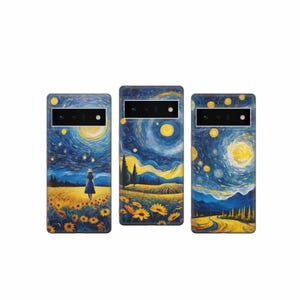 Van gogh Phone Case Nature Cover for Pixel 9 8A 7 Pro Oneplus Nord, Oppo X6 Vivo V27 Honor Magic Xiaomi Poco Realme