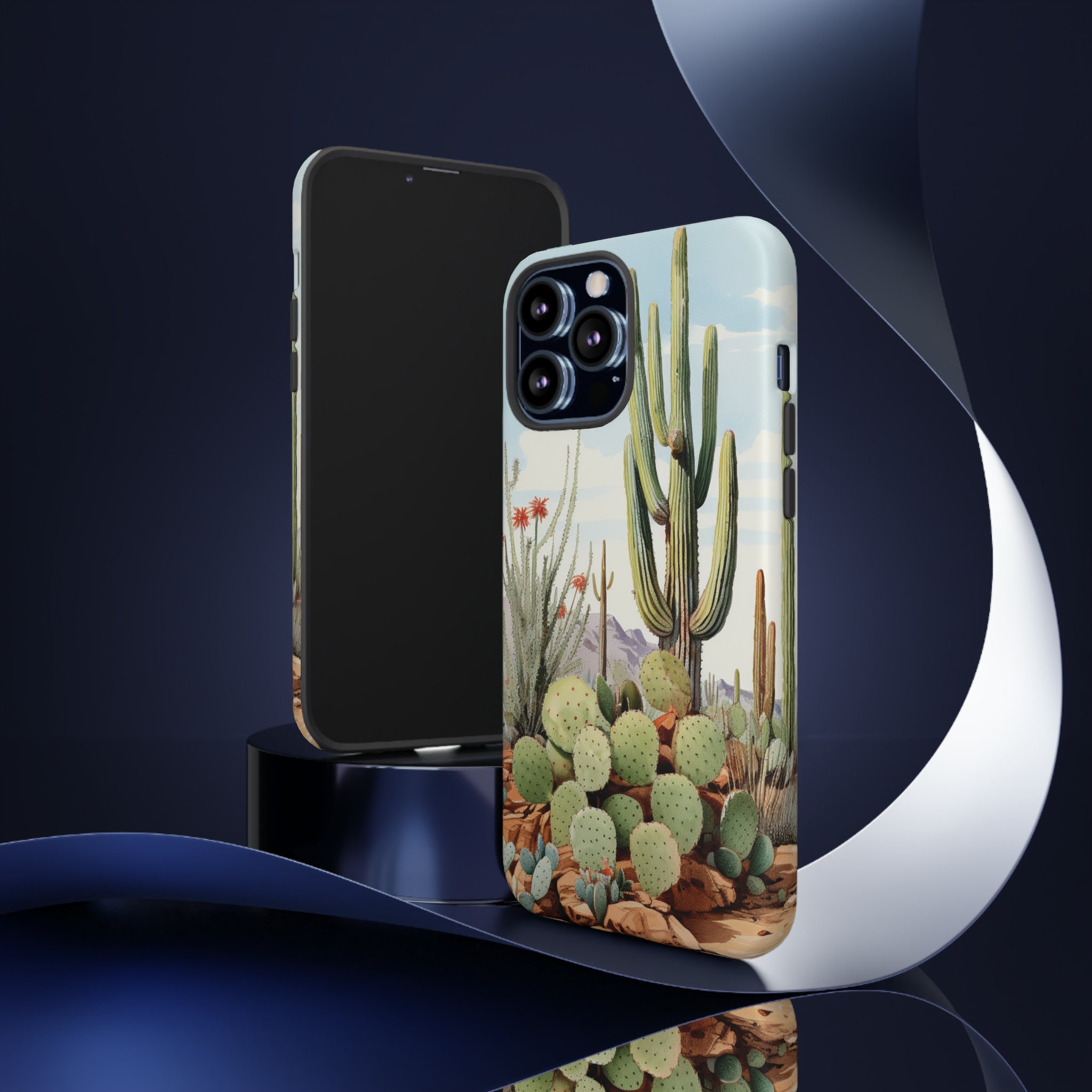 Cactus Phone Case - Etsy