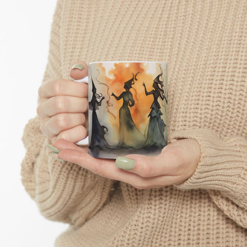 Witchy Coven Mug, Witchy Coffee Cup, Witch Mug, Witchy Mug, Witch Gifts, Witches Tea Cup, Gifts For Witches, Witchcraft Mug, Witches Mug image 1