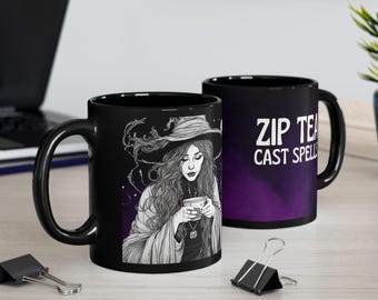 Mystic Witch Mug: Witchy Woman Coffee Cup, 11oz Ceramic