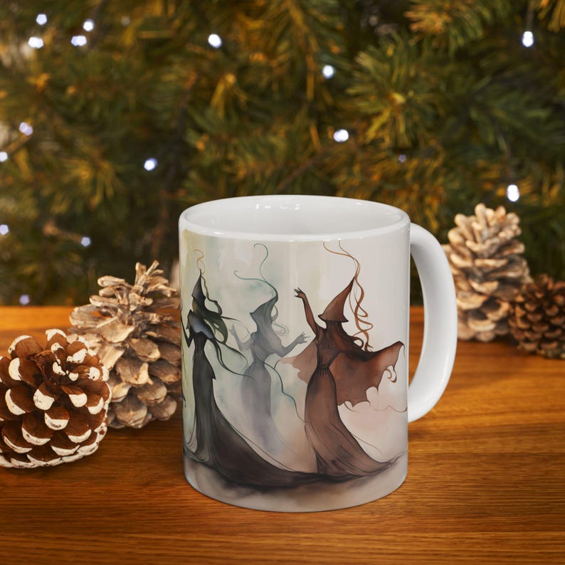 Witchy Coven Mug, Witchy Coffee Cup, Witch Mug, Witchy Mug, Witch Gifts, Witches Tea Cup, Gifts For Witches, Witchcraft Mug, Witches Mug image 3