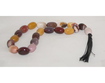 Hand Rosary of Agate (Mookaite)