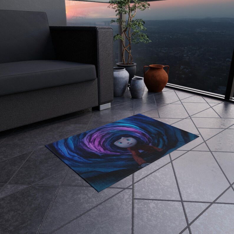 Coraline Tunnel Cozy Rug - Etsy