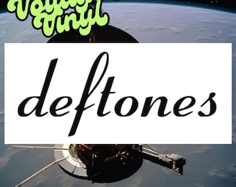Deftones Premium Vinyl Decal - One-Color Custom Cut for Music Lovers - Durable Permanent Adhesive