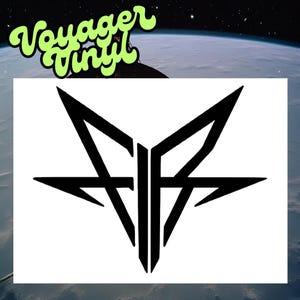 Falling In Reverse Logo (Metal Band) Premium Vinyl Decal Permanent Adhesive or Iron On Choose Color/Size