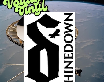 Shinedown Premium Vinyl Decal - Custom Cut One-Color Permanent Adhesive for Music Lovers - Durable  Weather-Resistant