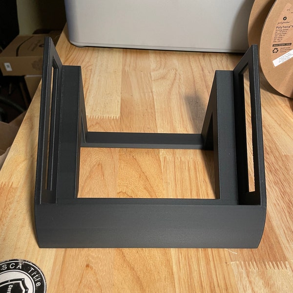 IK Multimedia Amplitude Desktop Pedal Stand - 3d Printed - Black Finish with Sidewalls - X-Gear Series Tone-x