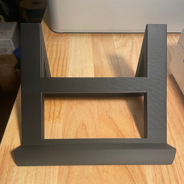 7" Guitar / Synth Effects Pedal Tabletop Stand - 45º- 3d Printed - Black Finish