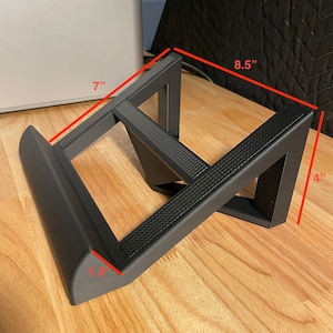 Elektron Digitakt / Syntakt / Digitone Stand - 3d Printed - Black with Non-Abrasive Grip