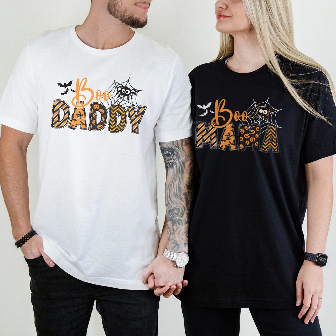 Personalized Matching Boo Family Halloween Shirts for Everyone in the ...
