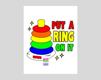 funny ring toy svg png pdf 80s 90s vintage toys put a ring on it baby toddler kifs tshirts onesies printable download