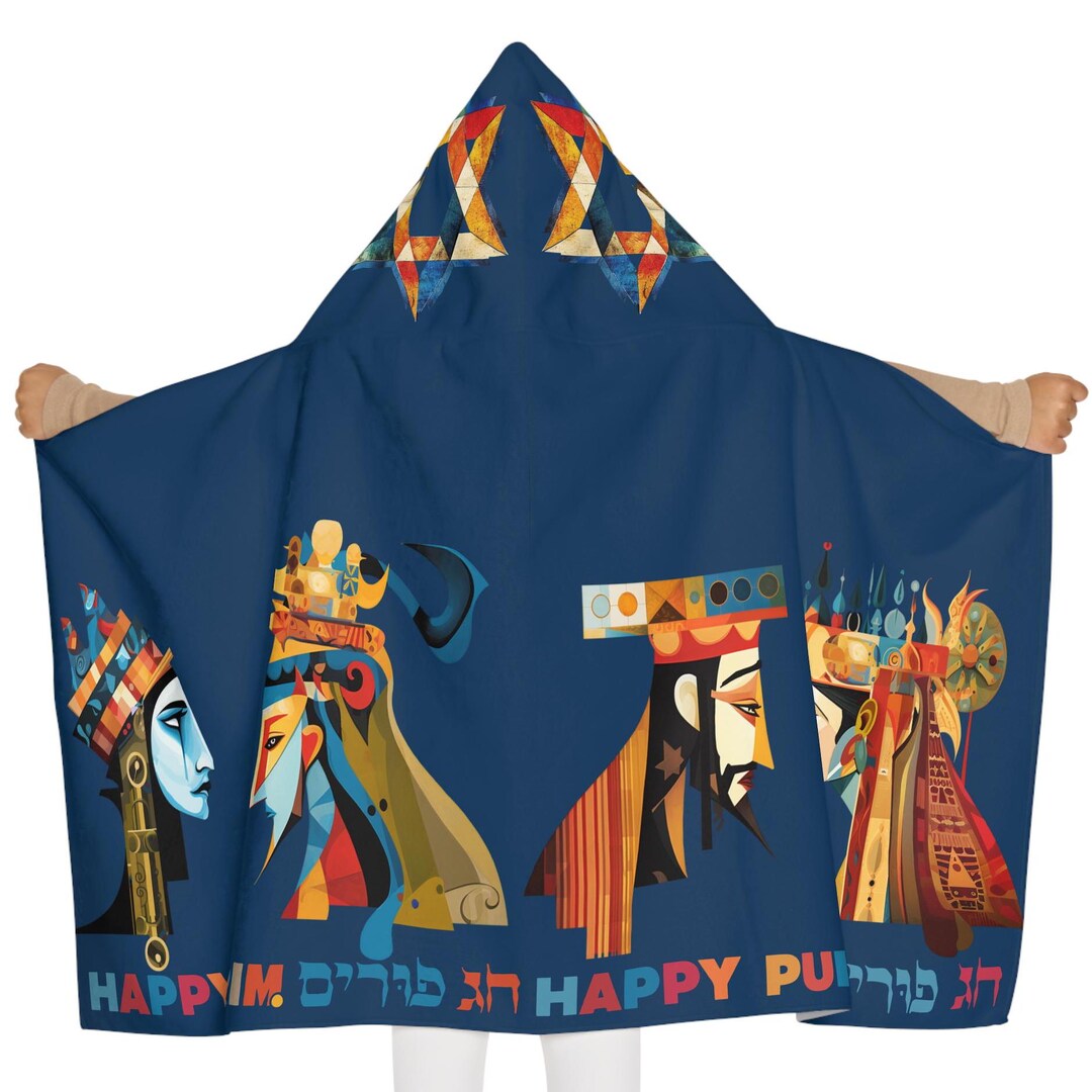 Purim Spiel Carnival Costume Cape for Kids, Megillat Esther Funny ...