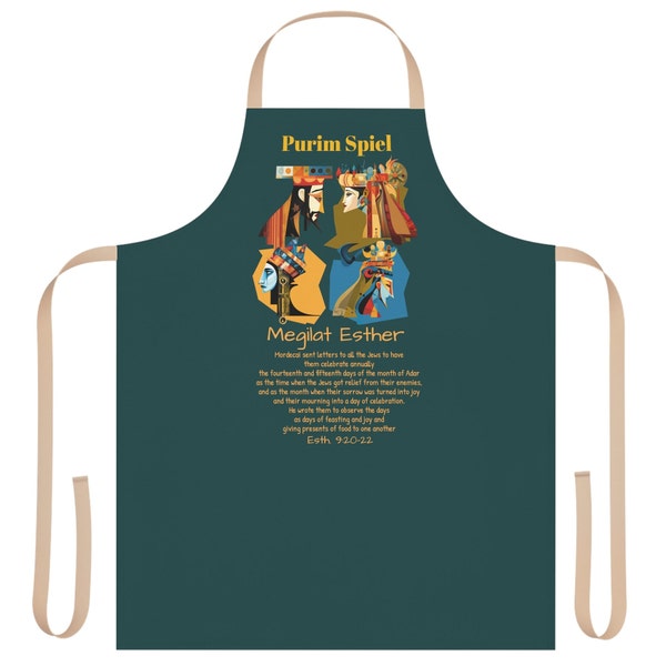 Purim Spiel Apron (AOP)