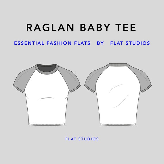 EMIS★NEW [正規品] RAGLAN BABY T-SHIRT 3COLOR RAGLAN BABY T-SHIRT-GRAY/PINK - EMIS