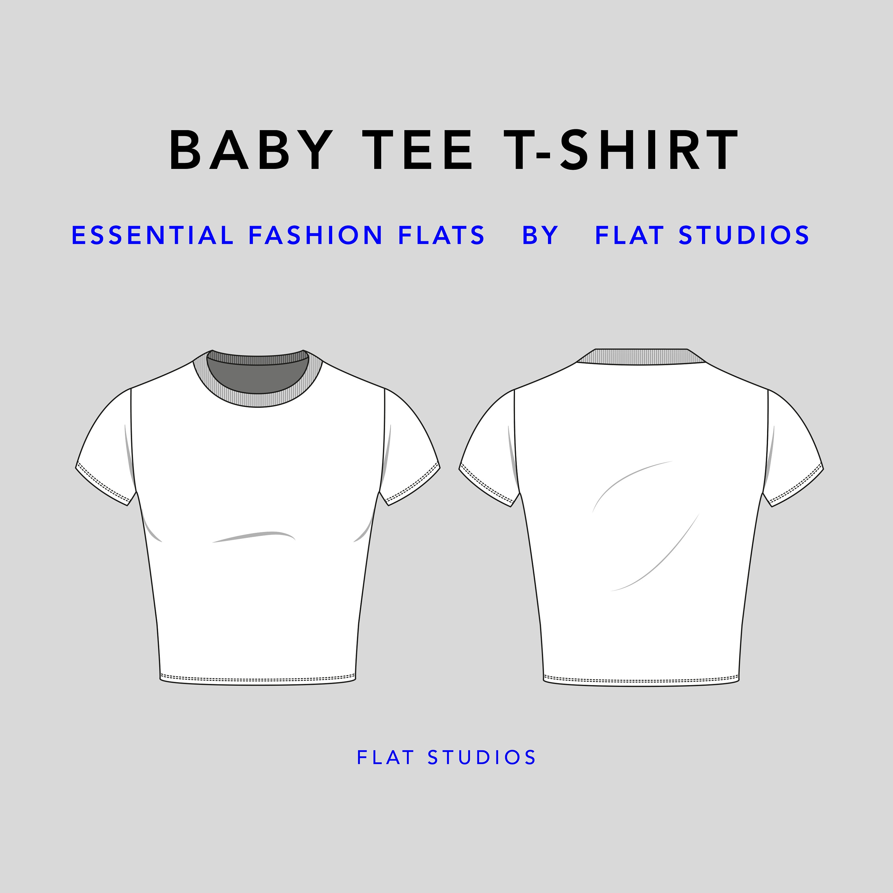 Flat t shirt hot sale