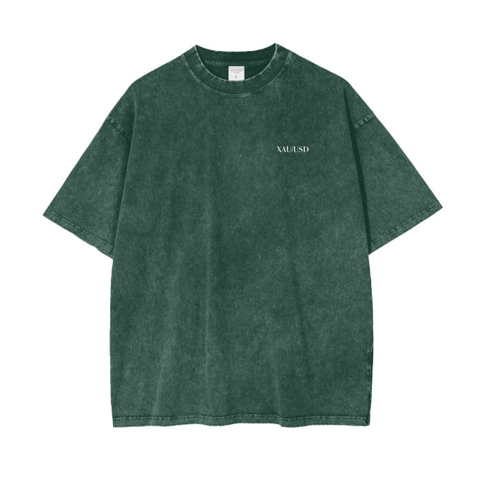 トップス Shirring Embroidery Washed Big T-shirt Bonnie Oversized Tee Washed Indigo Blue – PEGADOR®