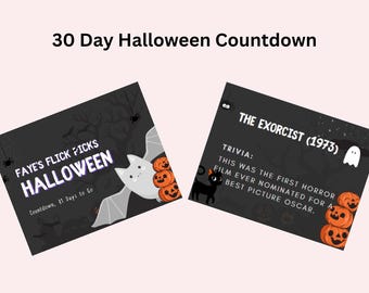 30 Day Horror Movie Halloween Countdown