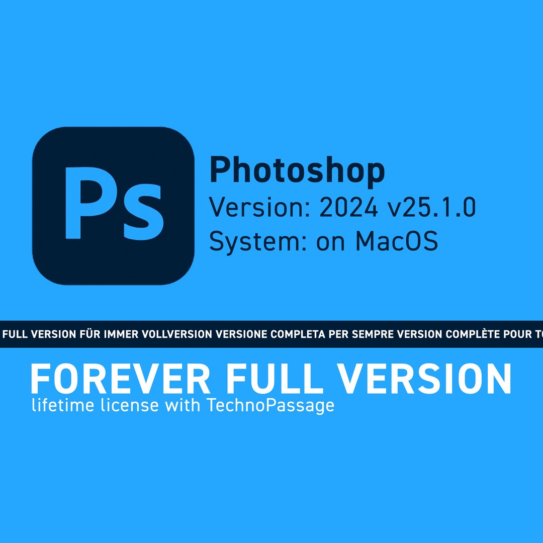 Adobe 2024 v25.1.0 for MacOS. Forever Full Version Etsy España