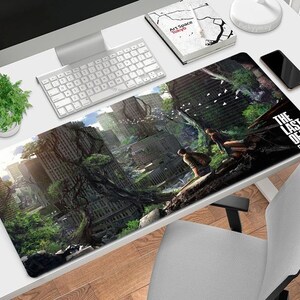 Tappetino per mouse The Last of Us, tappetino da scrivania The Last of Us Parte II, tappetino per mouse da gioco, tappetino per mouse personalizzato, stampa personalizzata di diverse dimensioni