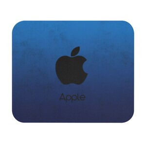 Alfombrilla de ratón con el logotipo de Apple: diseño diferente, impresión personalizada